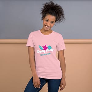 unisex staple t shirt pink front 626a4437c8aa3