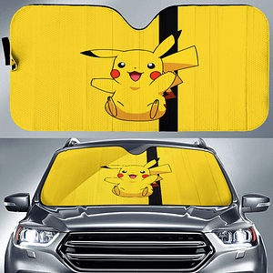 Pokemon auto sun shade Front