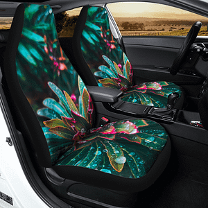 Plants Car Seat Covers Passenger Side