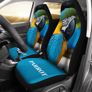 Beautiful Parrot Car Seat Covers Driver Side