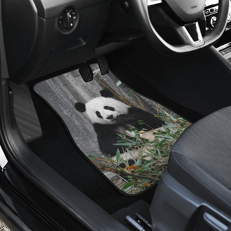 Panda driver Car Floor Mats