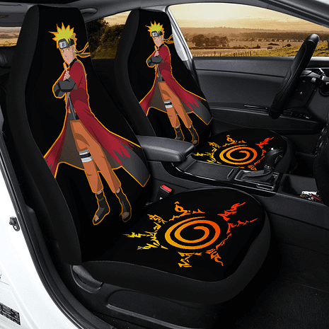Naruto Car Seat Covers Passenger Side