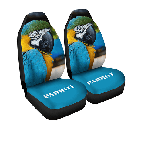 Beautiful Parrot Car Seat Covers