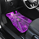 Purple cannabis driver Car Floor Mats