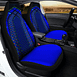 Blue fresco Car Seat Covers Passenger Side