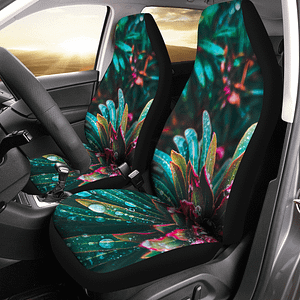 Plants Car Seat Covers Driver Side